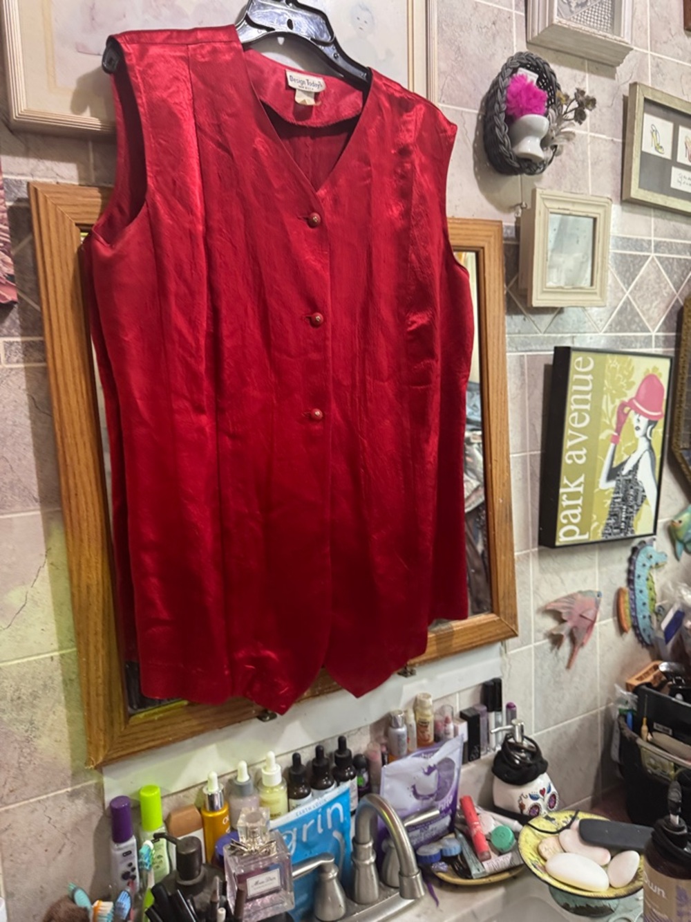 Design today vest shirt